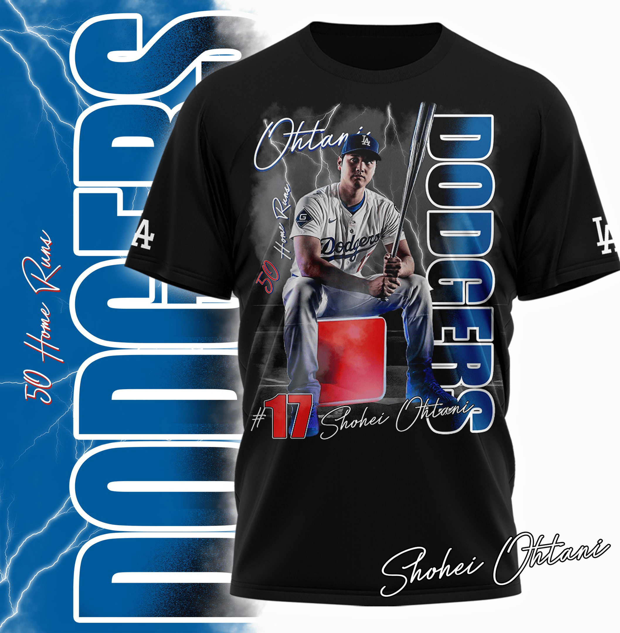 Shohei Ohtani Los Angeles Dodgers T-Shirt Sportday Clothing LA Dodgers Merch Gifts Idea-1