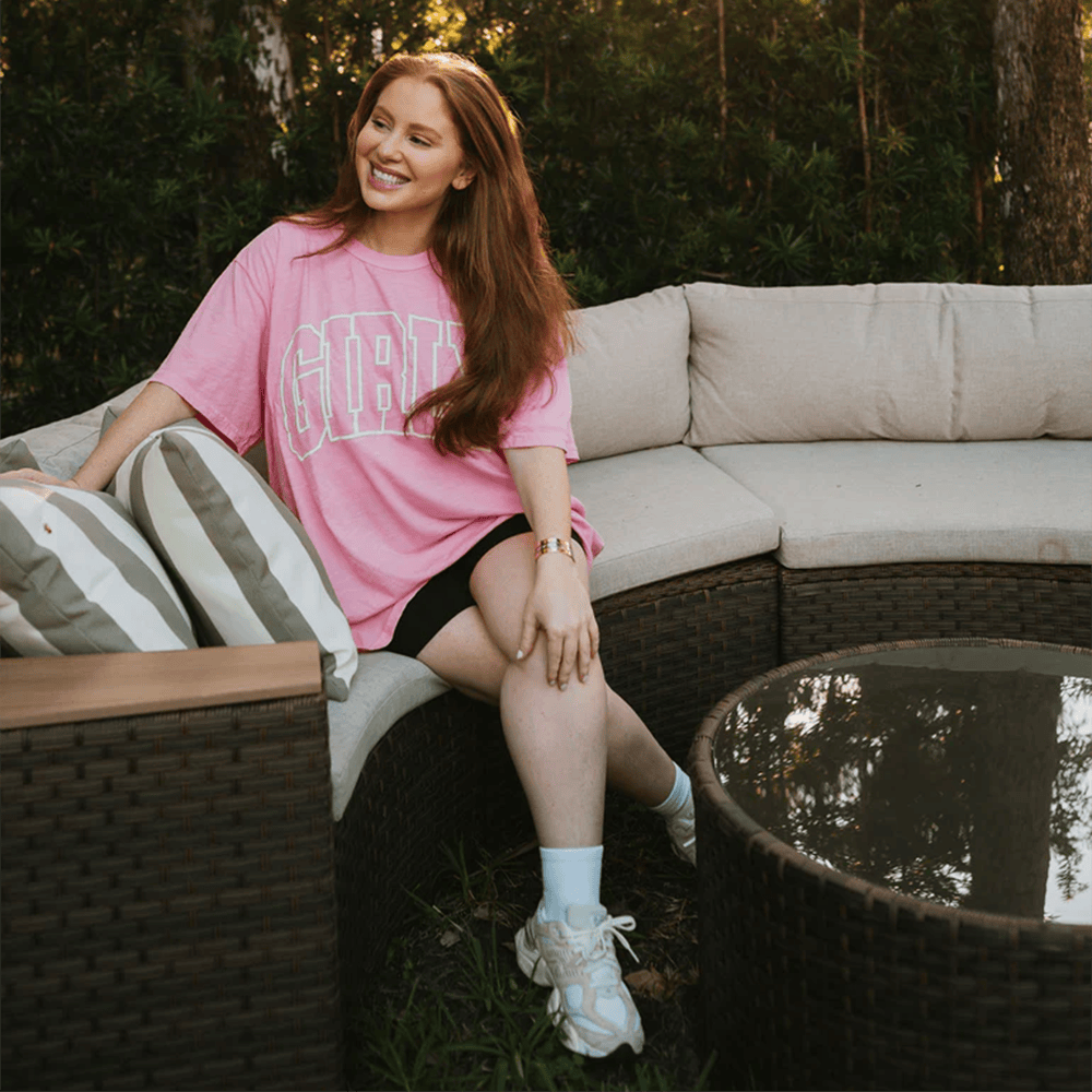 Shop Toast Merch Pink Girly T-Shirt Gifts For Sister Birthday Gifts For Best Friend-1