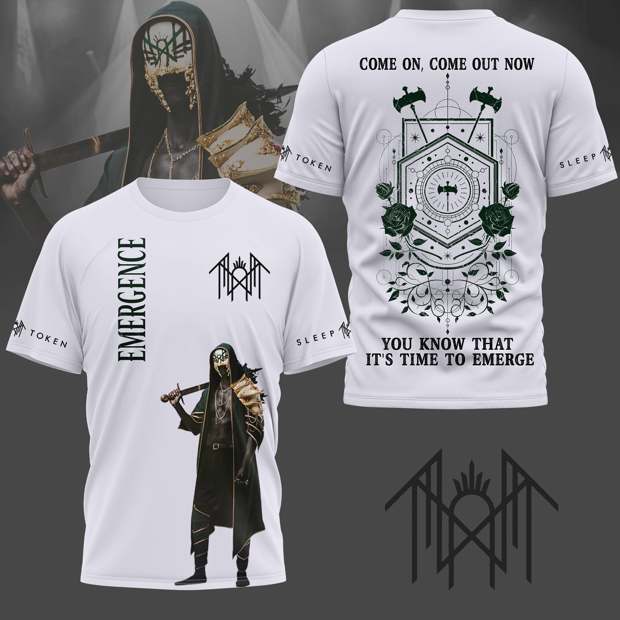 Sleep Token Shirt Come On Come Out Now Sleep Token Tour Merch Tee Shirts For Fans-1 Sleep Token Shirt Come On Come Out Now Sleep Token Tour Merch Tee Shirts For Fans-1