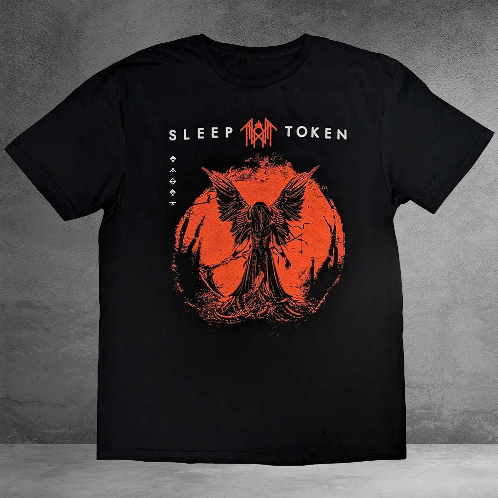 Sleep Token Shirt Take Me Back To Eden Reaper Angel Sleep Token Tour Merch Tee Shirts-1