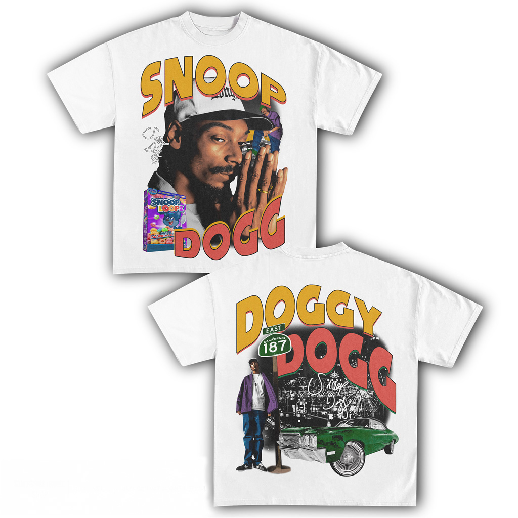 Snoop Doggy Dogg T-Shirt Fan Merch Christmas Gifts For Husband-1