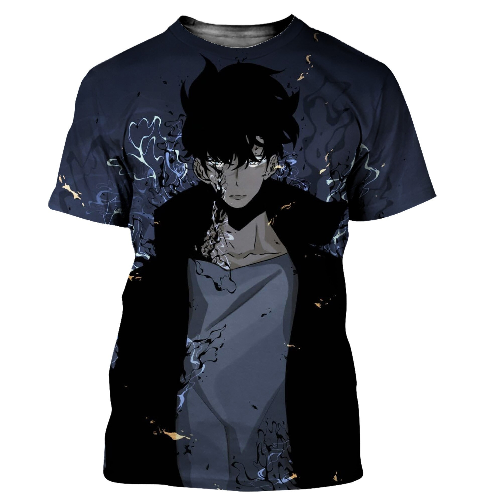 Solo Leveling Shirt Aesthetic Sung Jin Woo T-Shirt Merch Gifts For Solo Leveling Lovers-1