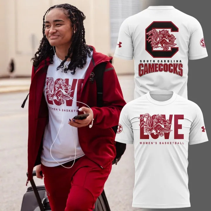South Carolina Gamecocks Women's Basketball T-Shirt Clothing Fan Merch Gift Ideas-1