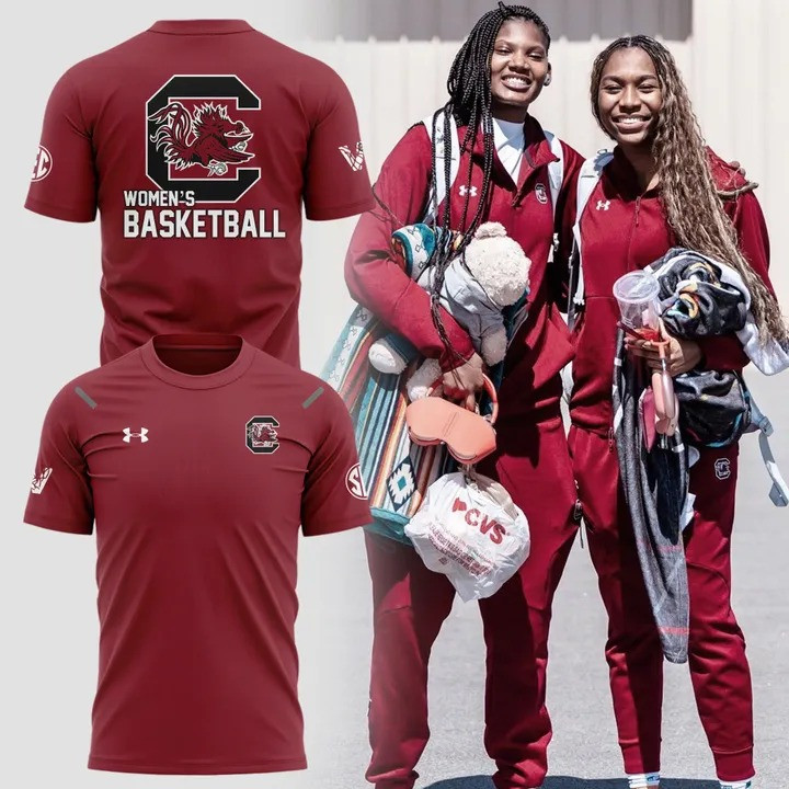South Carolina Women's Basketball T-Shirt UCG Uniform Clothing Fan Gifts-1