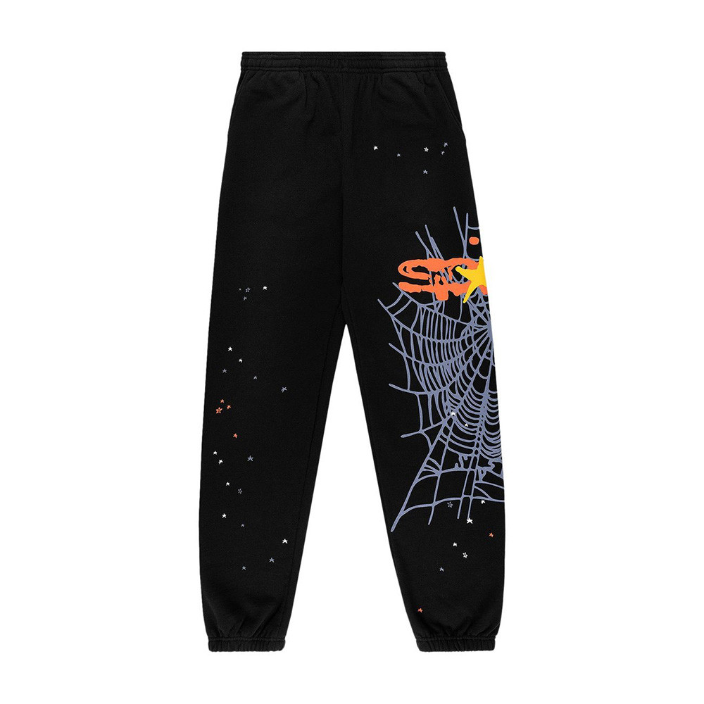 Sp5der Heavy Web Sweatpants Spider Young Thug Merch 555 Spider Web Clothing-1