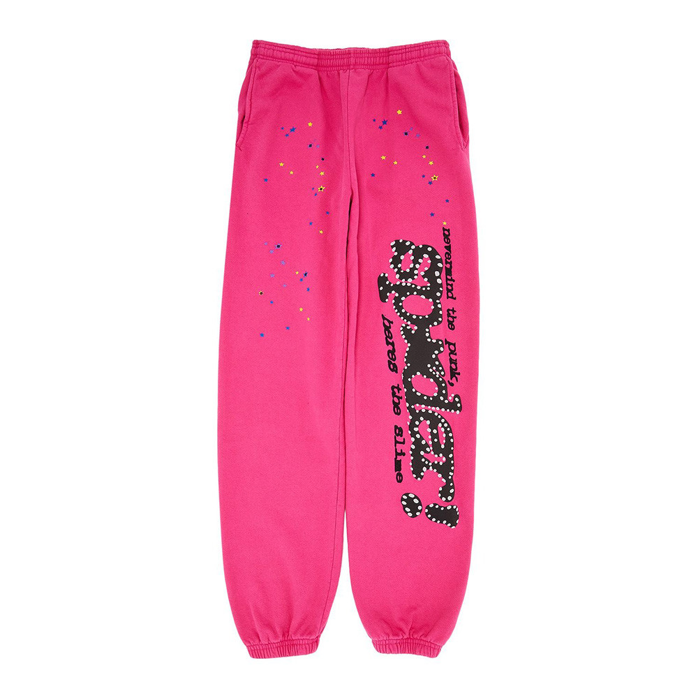 Sp5der Pnk Sweatpants Pink Sp5der Merch 555 Spider Clothing Gift Ideas-1