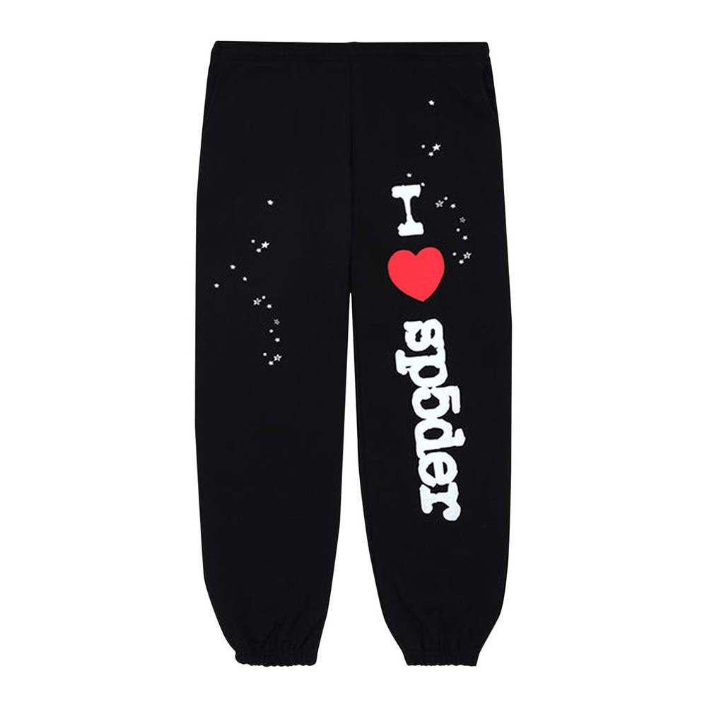 Sp5der Souvenir Sweatpants I Love Sp5der Apparel 555 Spider Clothing Merchandise-1