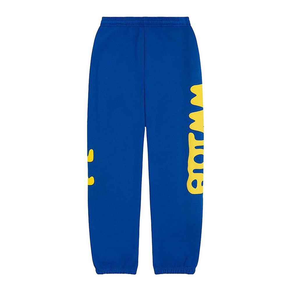 Sp5der TC5 Beluga Sweatpant Blue 555 Spider Web Merch Apparel Gifts For Brothers-1
