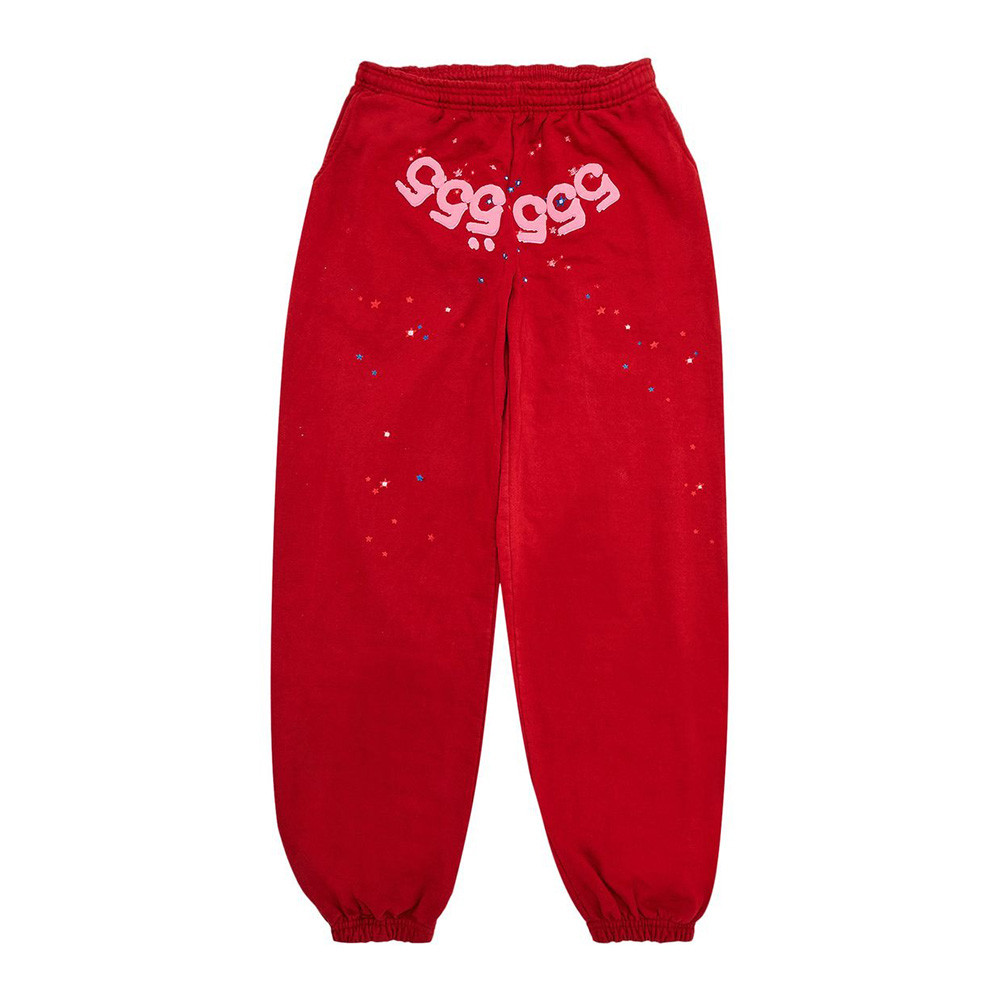 Sp5der Web Sweatpants Red 555 Spider Worldwide Young Thug Merch Fan Gifts For Dude-1 Sp5der Web Sweatpants Red 555 Spider Worldwide Young Thug Merch Fan Gifts For Dude-1