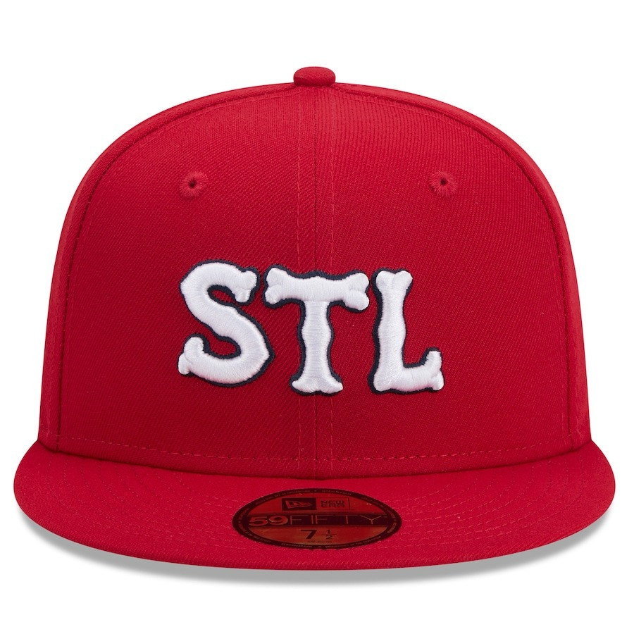 St Louis Cardinals STL The Lou Connect City Hat NBA 59FIFTY Fitted Hat Cap Unique Gifts-1