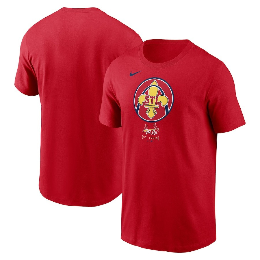 St Louis Cardinals The Lou Connect City T-Shirt NBA Fan Merch Gifts For Baseball Lovers-1