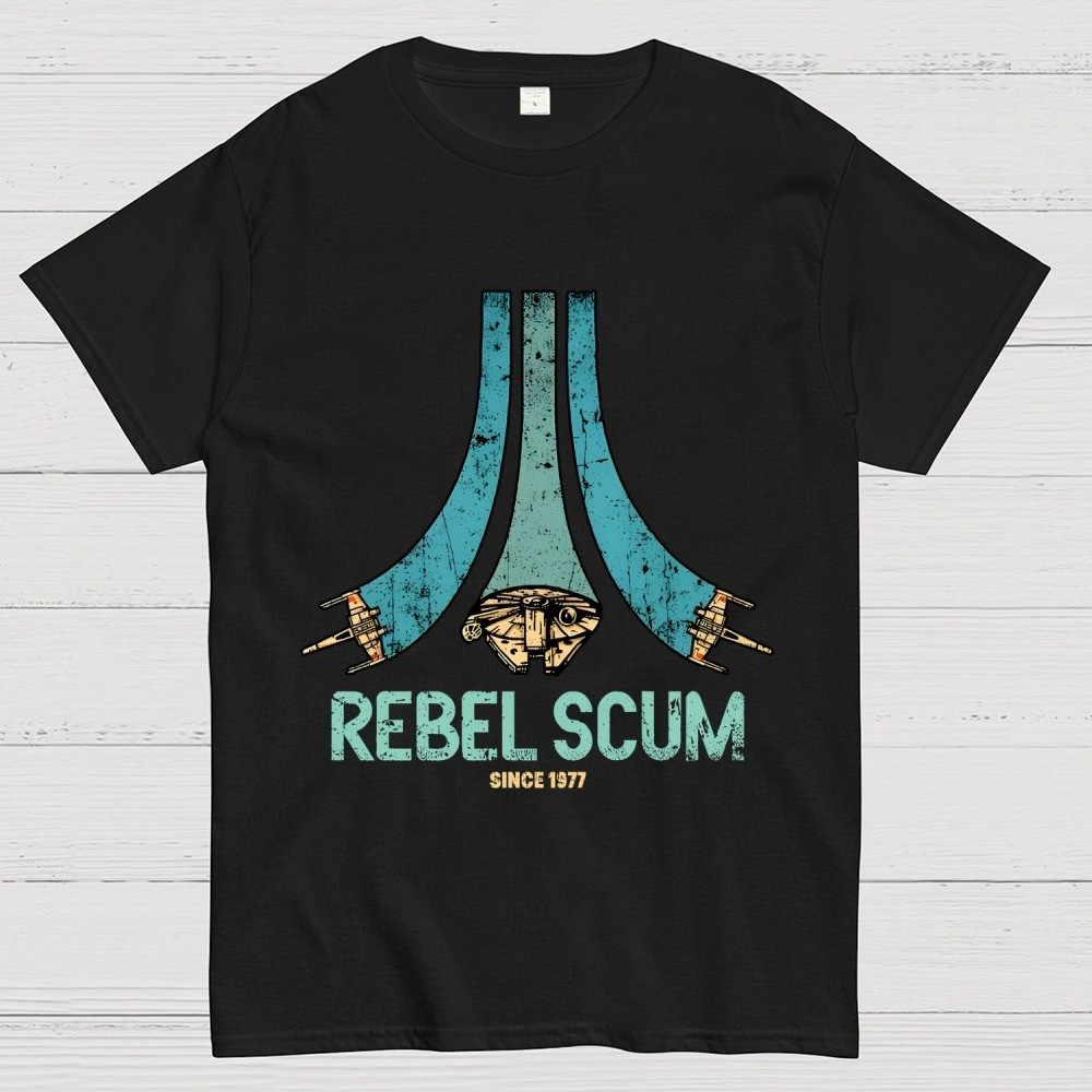 Star Wars Rebel Scum Since 1977 T-Shirt Star Wars Rebel Alliance Tee Shirt Gift Ideas-1