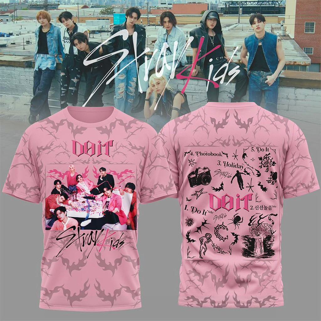 Stray Kids Do It T-Shirt Stray Kids Merch Christmas Gifts For Daughter-1