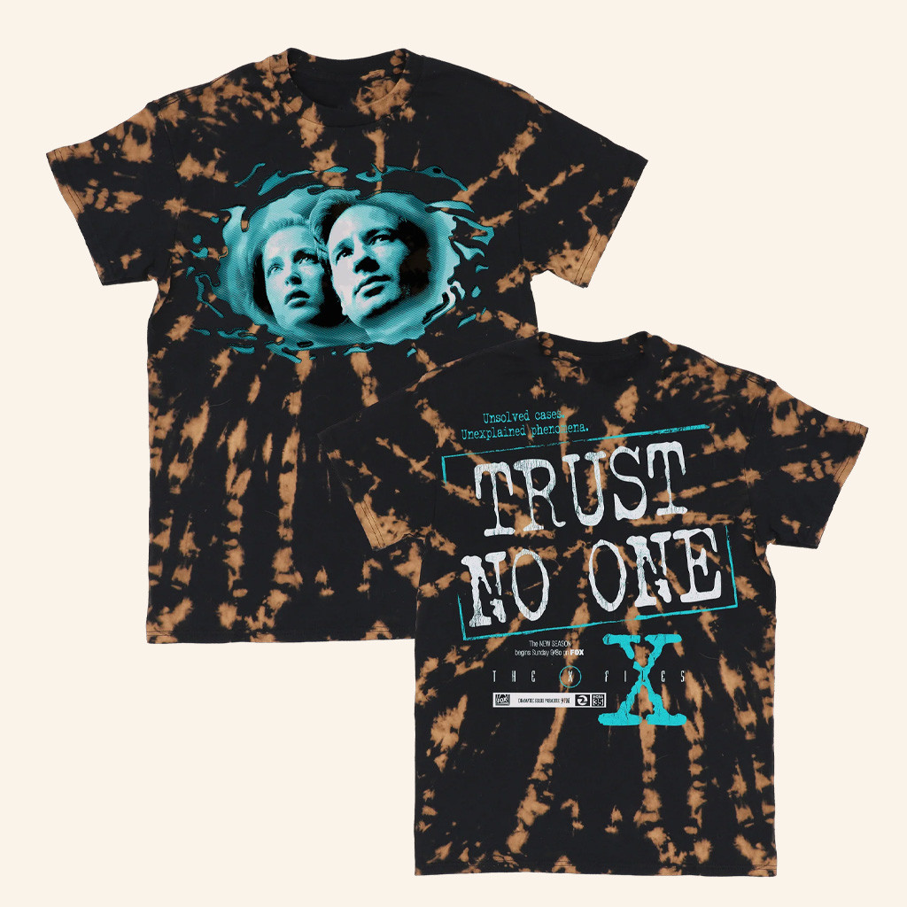 Studio House Designs Merch Trust No One Tie Dye Shirt Gifts For Fans-1