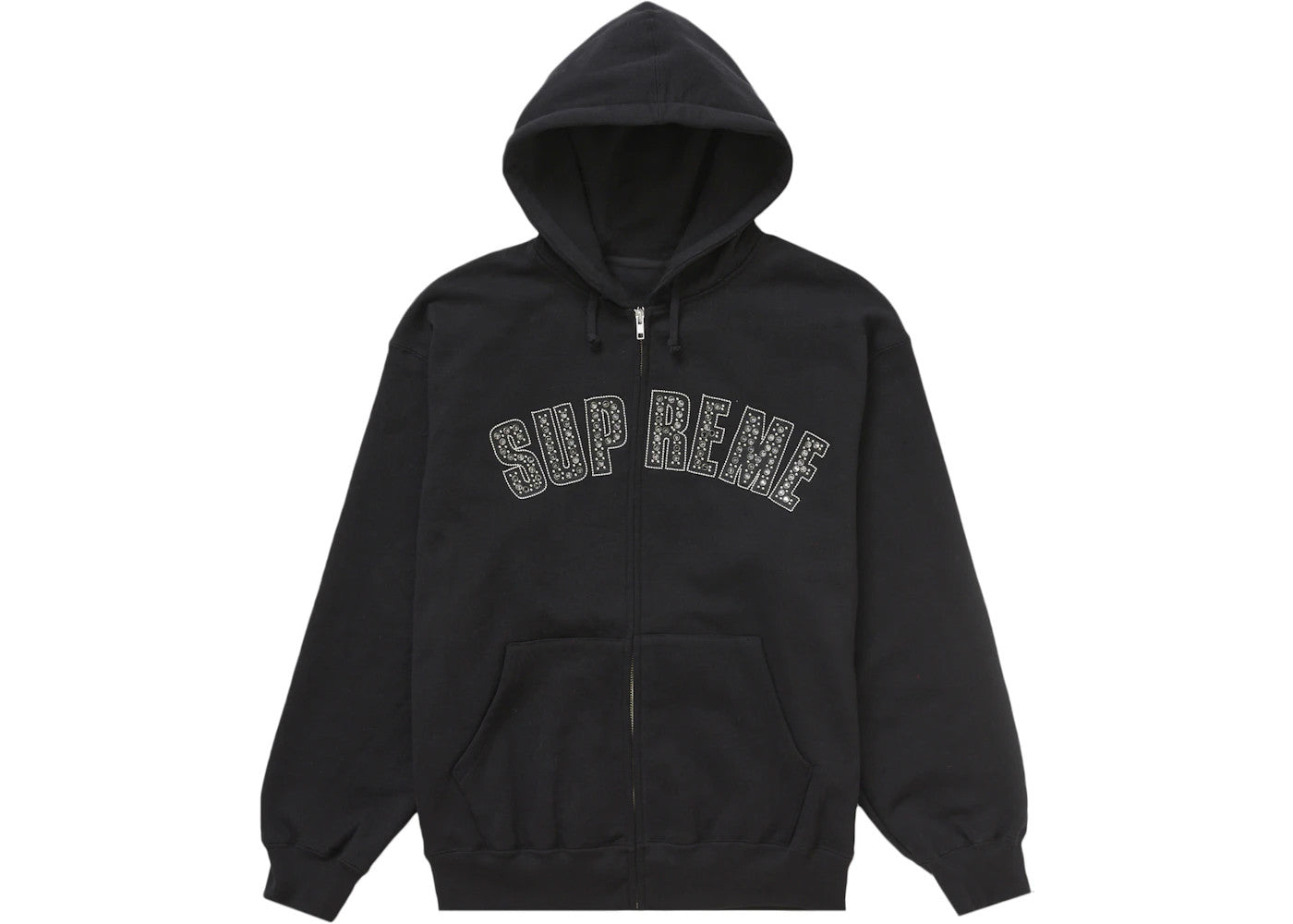 Supreme BB Simon Hoodie Black Zip Hoodie Gifts For Husband Birthday Gifts For BFF-1