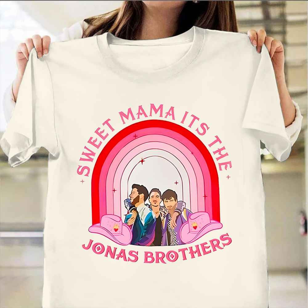 Sweet Mama It's The Jonas Brothers Shirt Jonas Brothers Graphic Tee Merch Apparel-1