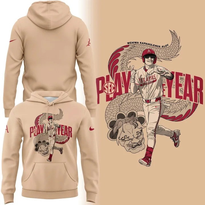 THE DRAGON Wehiwa Aloy Arkansas Baseball Hoodie Fan Merch Unique Razorback Best Gifts-1 THE DRAGON Wehiwa Aloy Arkansas Baseball Hoodie Fan Merch Unique Razorback Best Gifts-1