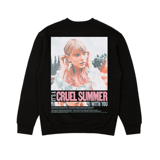 Taylor Swift Merch Sweatshirt It's A Cruel Summer with You Crewneck Gifts For Swifties-1