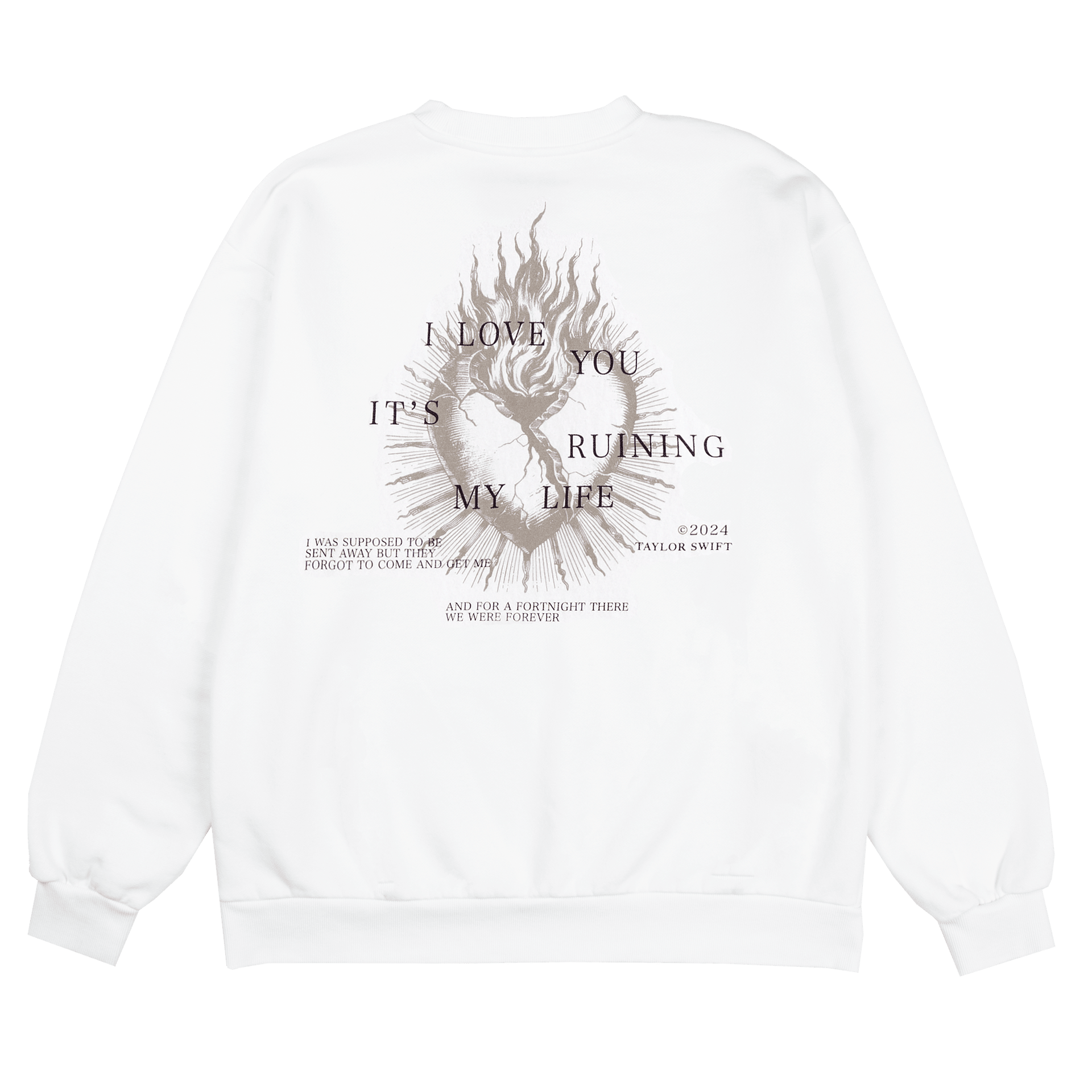 Taylor Swift Merch Sweatshirt They Forgot To Come And Get Me Taylor Swift Concert Merch-1