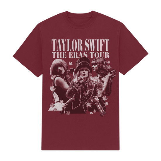 Taylor Swift Merch Swiftie Shirt The Eras Tour RED Taylor's Version Album T-Shirt-1
