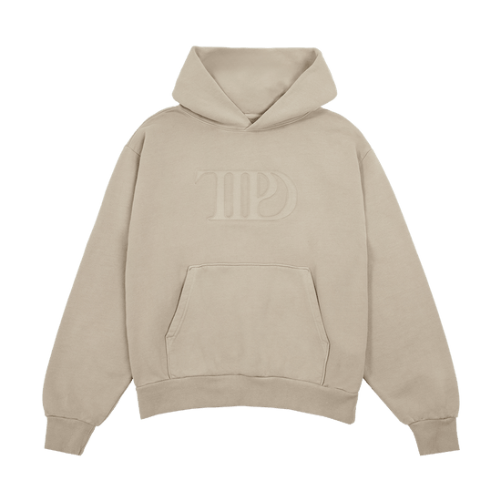 Taylor Swift Merch The Tortured Poets Department Beige Hoodie Best Swiftie Merch Gifts-1