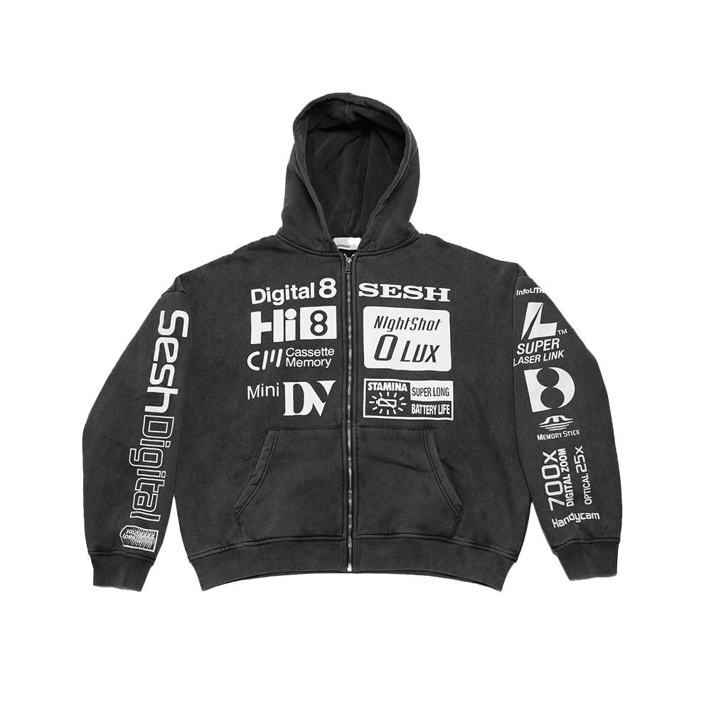 Team Sesh Merch Teamsesh Seshdigital Zip Hoodie Father's Day Presents From Daughter-1