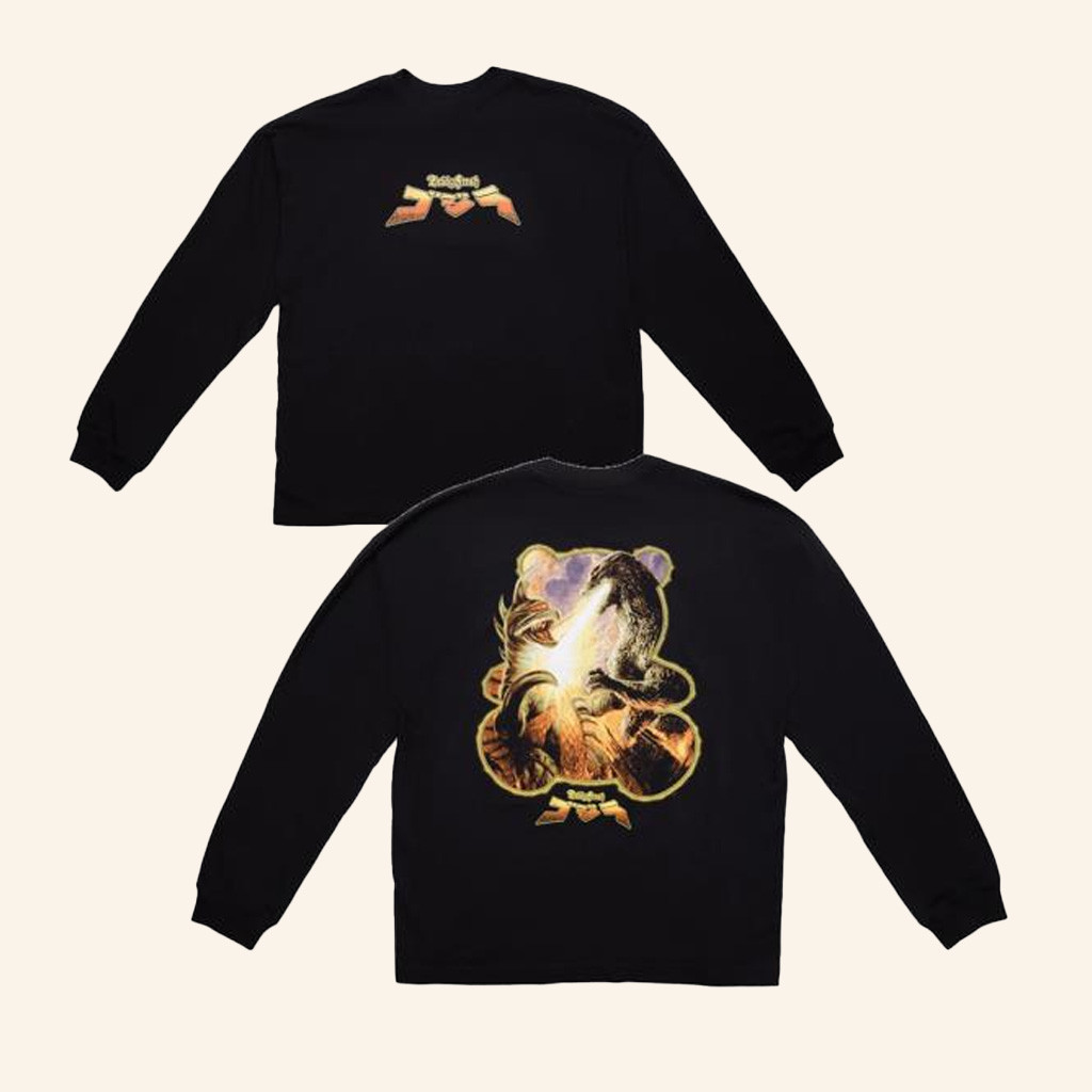 Teddy Fresh Merch Godzilla Kaiju Inferno Long Sleeve Shirt Present For Him-1