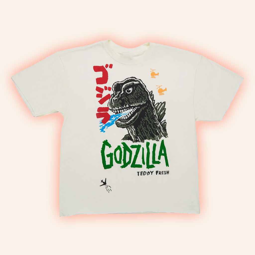 Teddy Fresh Merch Godzilla Retro Rampage T-Shirt Unique Gift For Boyfriend Birthday-1