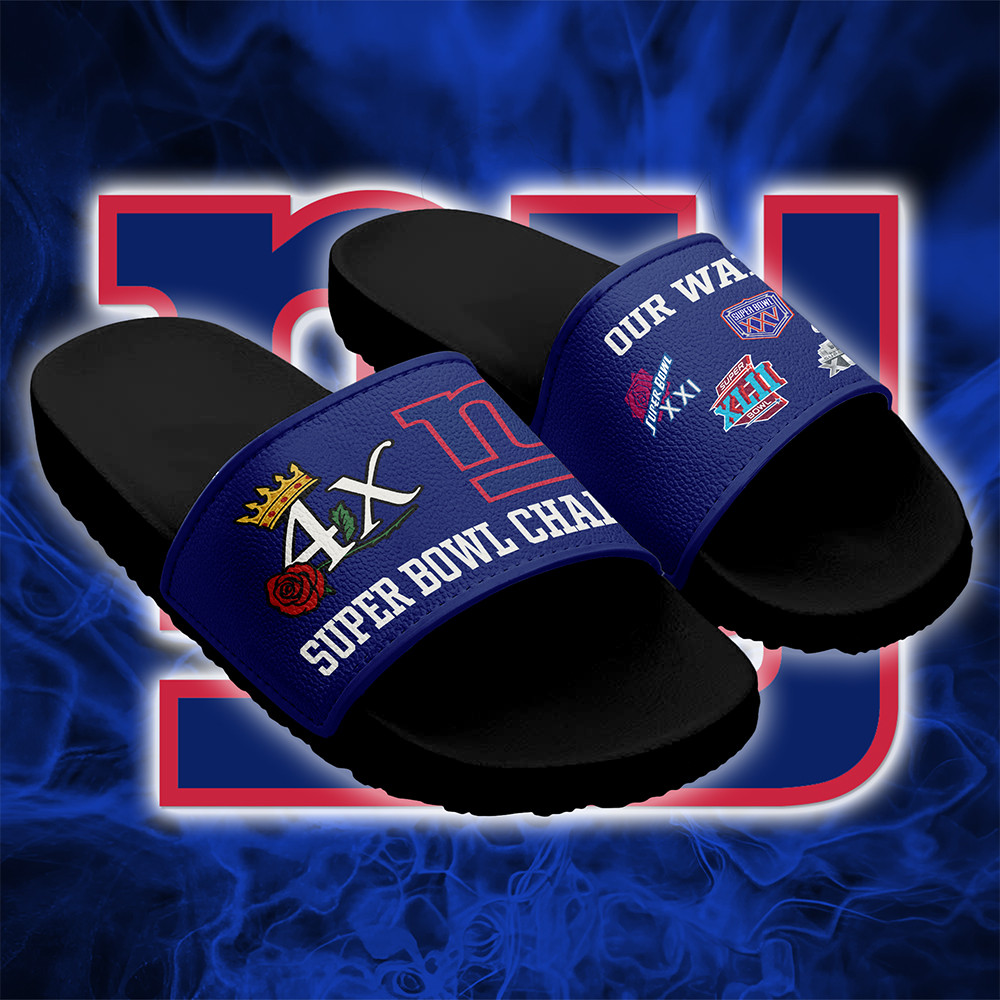 Tennessee Titans Slide Sandals Football Related Gifts For Fans-1