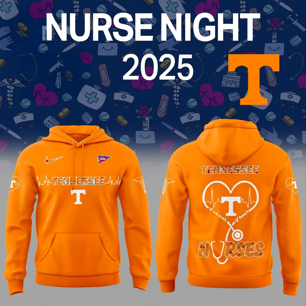 Tennessee Volunteers Nurses Night Hoodie Tennessee Volunteers Merch Gift For Friend-1