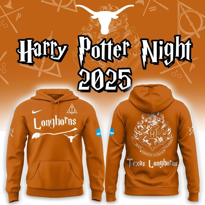 Texas Longhorns Harry Potter Night 2025 Hoodie Texas Longhorns Football Fan Merch Gifts-1 Texas Longhorns Harry Potter Night 2025 Hoodie Texas Longhorns Football Fan Merch Gifts-1