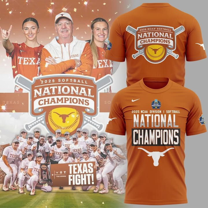 Texas Longhorns Softball NCAA National Champions 2025 Shirt Merch Apparel Great Fan Gifts-1 Texas Longhorns Softball NCAA National Champions 2025 Shirt Merch Apparel Great Fan Gifts-1