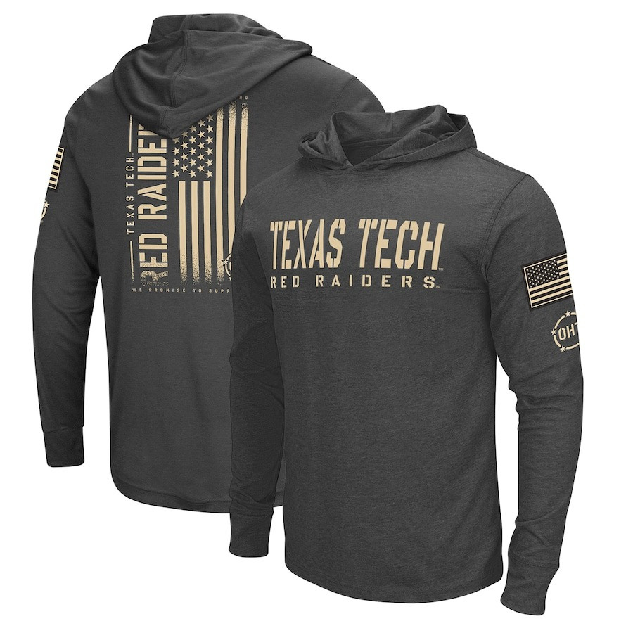 Texas Tech Red Raiders Hoodie USA Flag Colosseum Team OHT Military Appreciation Gifts-1 Texas Tech Red Raiders Hoodie USA Flag Colosseum Team OHT Military Appreciation Gifts-1