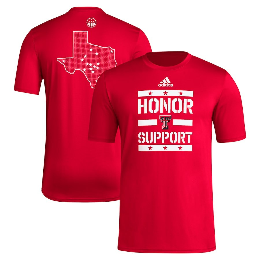Texas Tech Red Raiders Shirt Honor & Support Texas Tech Red Raiders Merch Tee Shirts-1