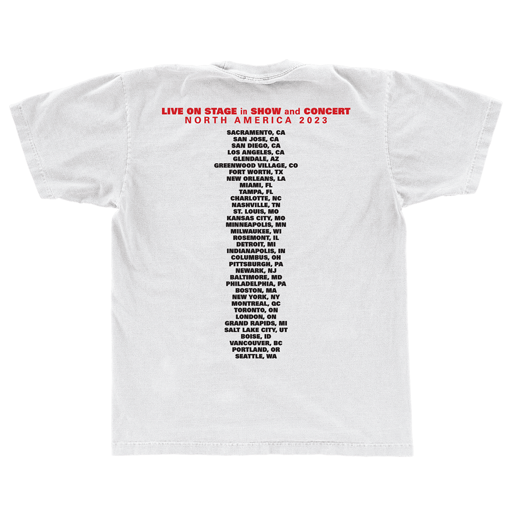 The 1975 Merch Still At Their Very Best North American Tour T-Shirt Gifts For Pop Band Fans-1