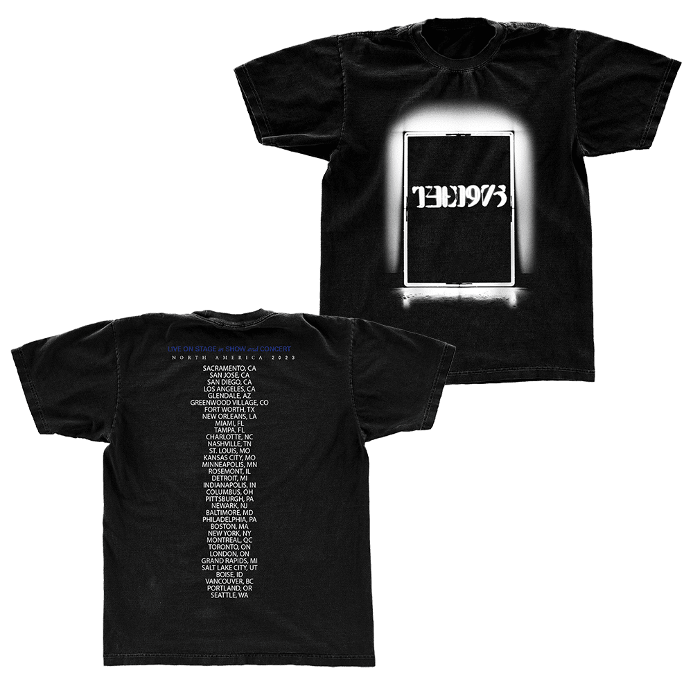 The 1975 Merch The 1975 Tour North American T-Shirt Gifts For Pop Band Fans Gifts For Friends-1