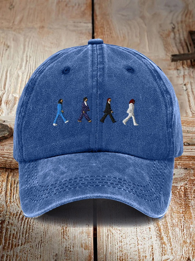 The Beatles On Abbey Road Hat Honor Legends The Beatles Baseball Cap Best Fan Gifts-1 The Beatles On Abbey Road Hat Honor Legends The Beatles Baseball Cap Best Fan Gifts-1