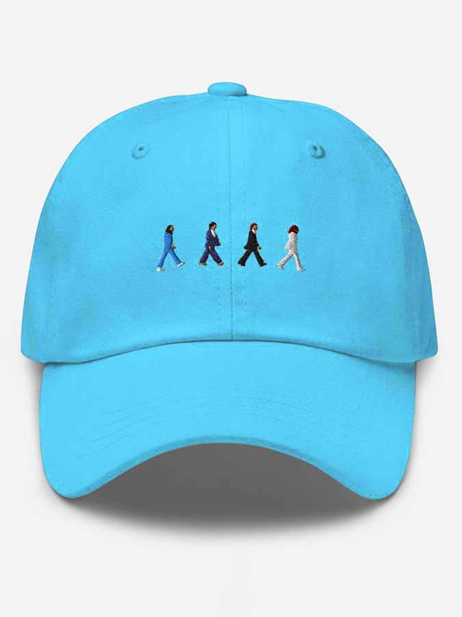 The Beatles On Abbey Road Hat The Beatles Baseball Cap Best Gifts For Fans For Him Her-1