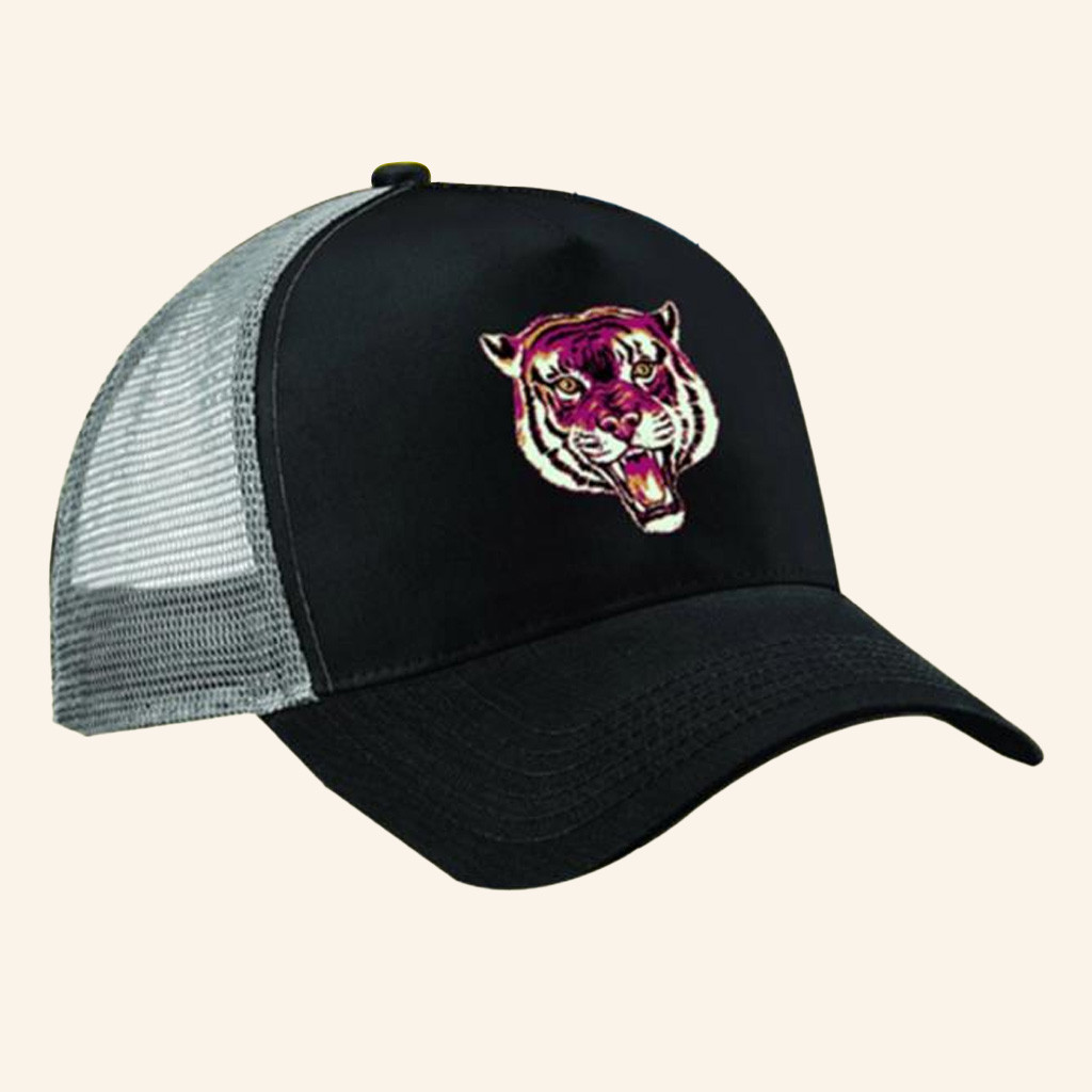 The Beta Band Merch Beta Band Tiger Trucker Hat Gifts For Father-1