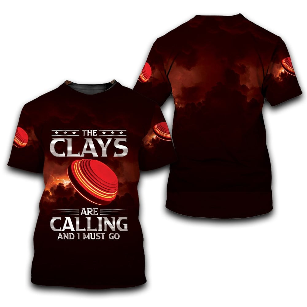 The Clays Are Calling And I Must Go Shirt Pigeon Trap Shooting Skeet Shooting Shotgun Gun-1 The Clays Are Calling And I Must Go Shirt Pigeon Trap Shooting Skeet Shooting Shotgun Gun-1