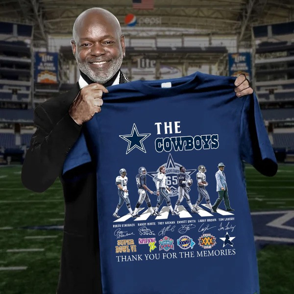 The Cowboys 65Th Anniversary 1960-2025 T-Shirt Thank You For The Memories Fan Merch Gifts-1