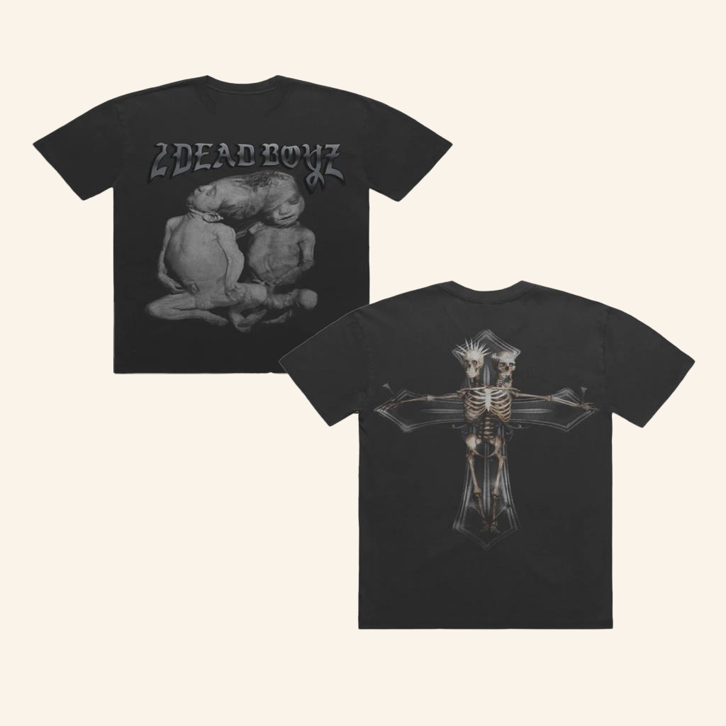 The Glorious Dead Merch 2 Dead Boyz Birth T-Shirt Gifts For Him Her-1