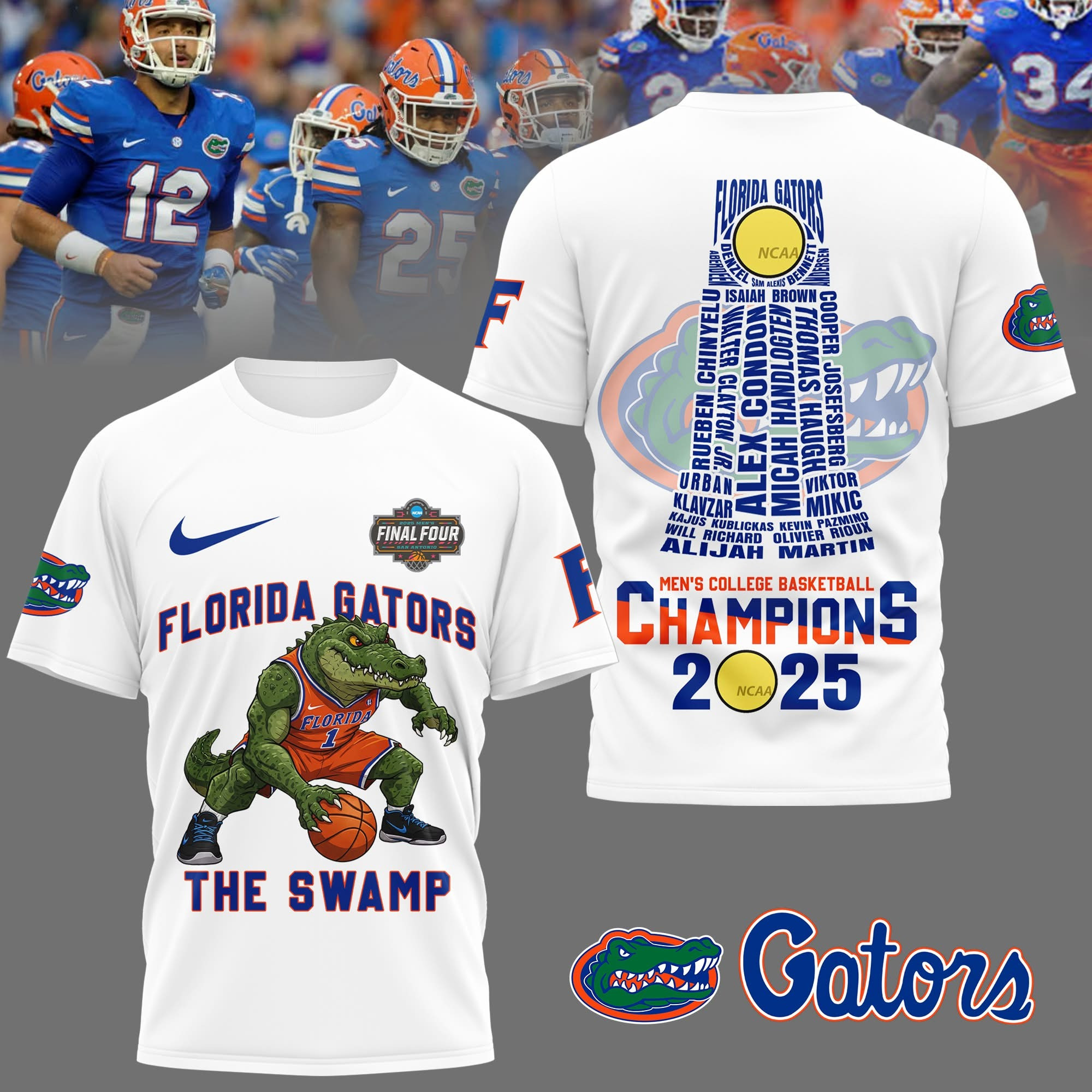 The Swamp Florida Gators National Champions Shirt 2025 Final Four Gators Championship-1 The Swamp Florida Gators National Champions Shirt 2025 Final Four Gators Championship-1