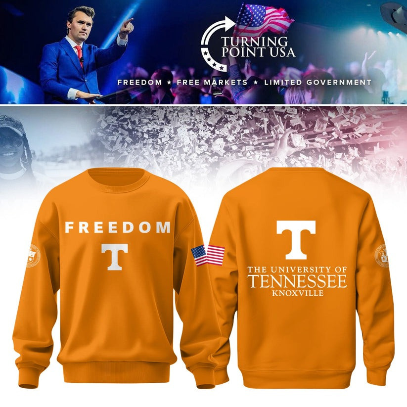 The University Of Tennessee Knoxville Freedom Sweatshirt Turning Point USA Merch Gifts-1