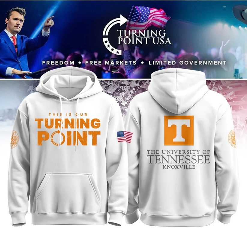 The University Of Tennessee Knoxville Hoodie This Is Our Turning Point TPUSA Merch Gifts-1
