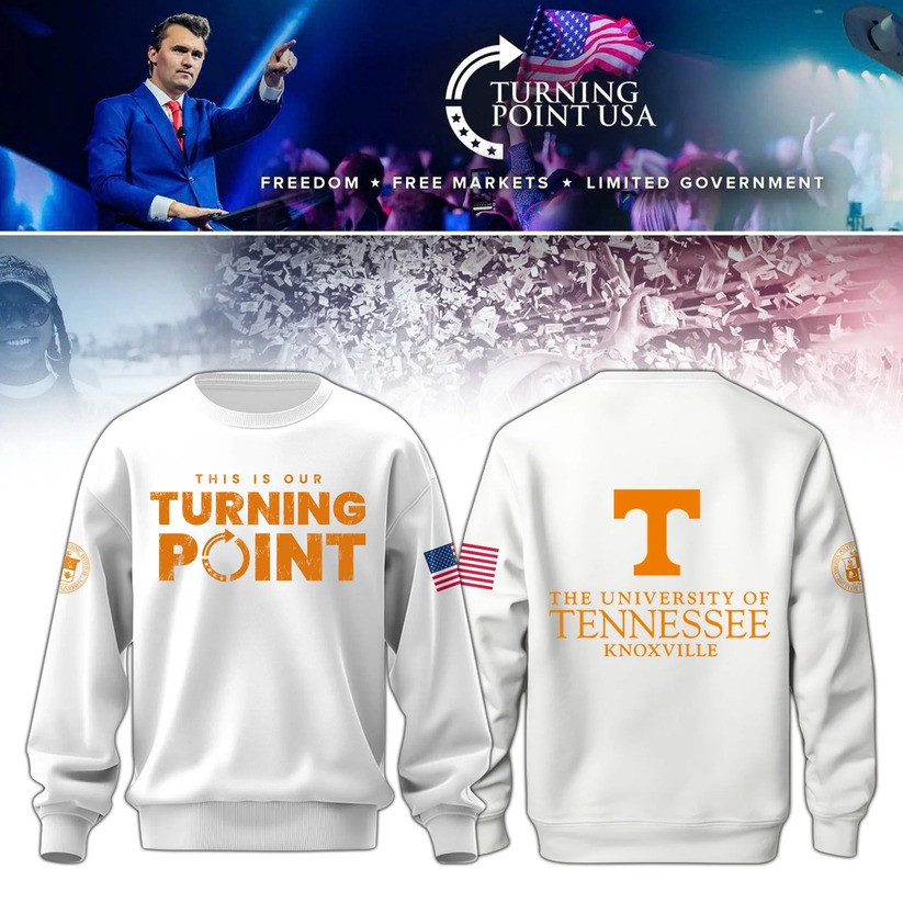 The University Of Tennessee Knoxville Sweatshirt This Is Our Turning Point TPUSA Merch Gifts-1