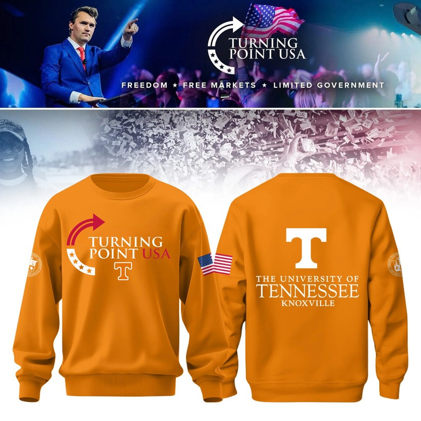 The University Of Tennessee Knoxville Sweatshirt Turning Point USA TPUSA Merch Fans Gifts-1