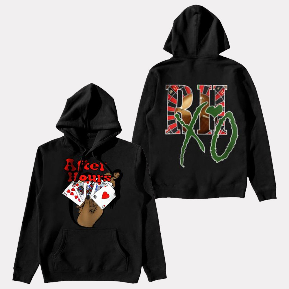 The Weeknd After Hours Til Dawn Tour Merch Hoodie The Weeknd x Rhuigi After Hours Casino-1