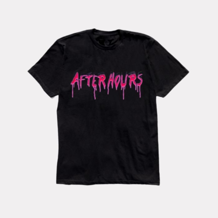 The Weeknd After Hours Til Dawn Tour Merch T-Shirt The Weeknd x Vlone After Hours Acid Drip-1