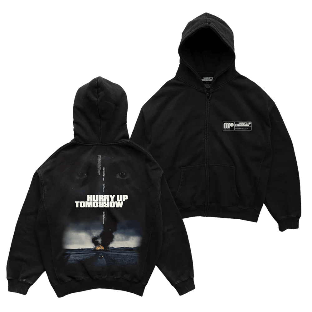The Weeknd Concert Merch Red Terror Zip Hoodie Hurry Up Tomorrow Tour Merch 2025 Fan Gifts-1